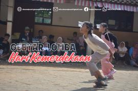 Kemeriahan warga sambut hari kemerdekaan dengan berbagai lomba